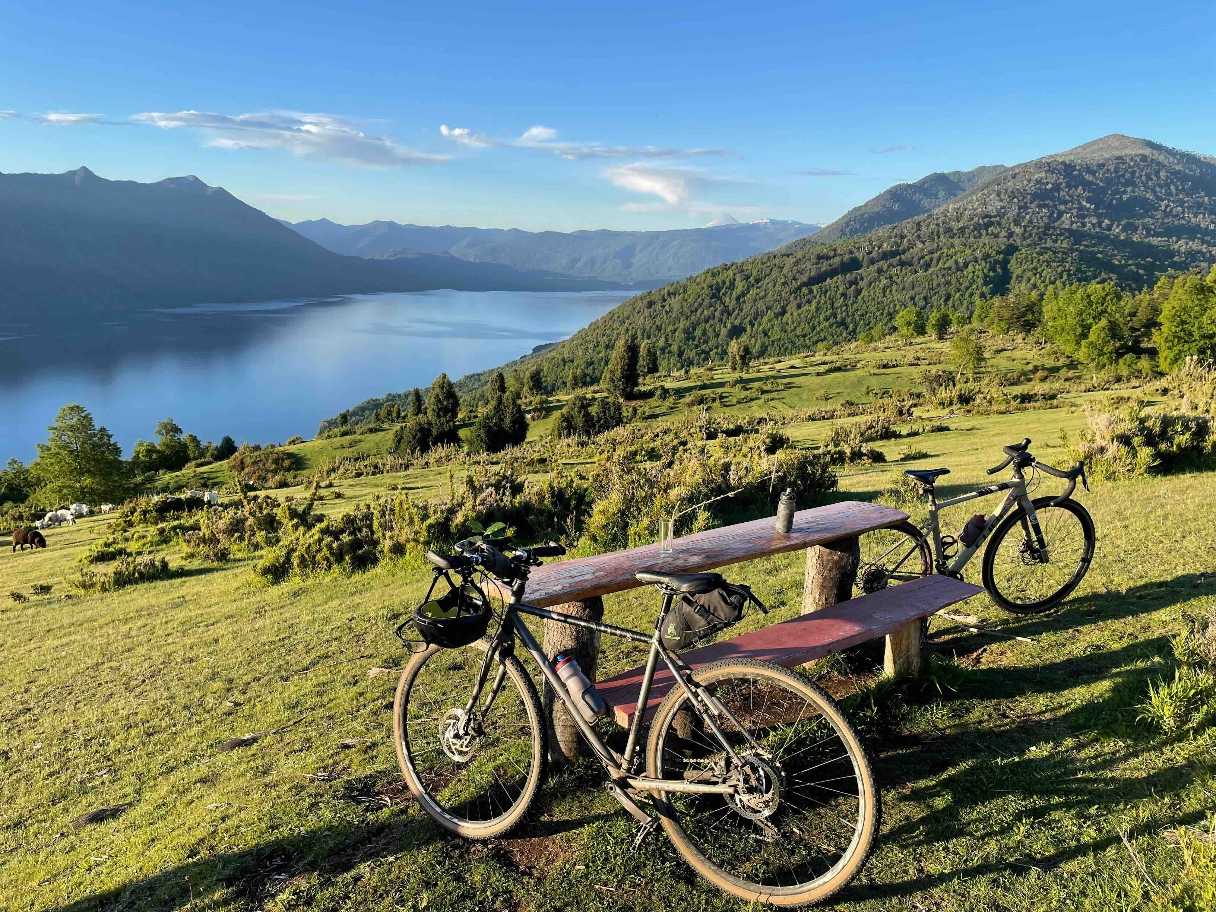Cima de Tinquilco con vista al Lago Caburga